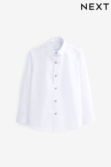 White Long Sleeve Smart Shirt (3-16yrs) (C45555) | 15 € - 21 €