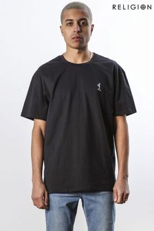Religion Relaxed Fit Crew Neck T-Shirt