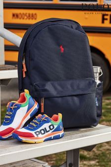 Granatowy - Plecak Polo Ralph Lauren z logo (C45735) | 337 zł