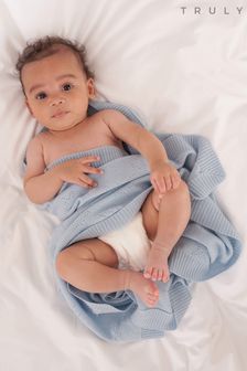 Truly Baby Blue Cashmere Blanket (C45770) | 4,044 UAH