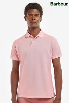 Rosa - Barbour® Sportliches Polo-Shirt mit Waschung (C45869) | 38 €