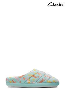 Clarks Kids F Fit Print Fluffy Mermaind Slippers (C45952) | 63 zł