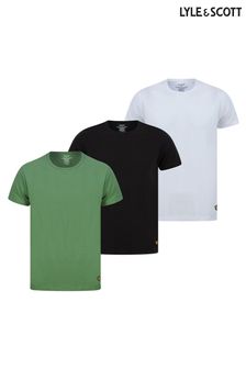 Lyle & Scott Maxwell Loungewear White T-Shirts 3 Pack (C46382) | 49 €