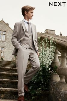 Taupe Brown Suit: Trousers (12mths-16yrs) (C46558) | BGN 64 - BGN 113