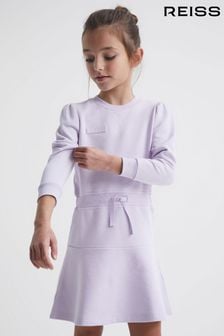 Сиреневый - Платье свободного кроя с Трикотаж Reiss Maeve (C46860) | €79