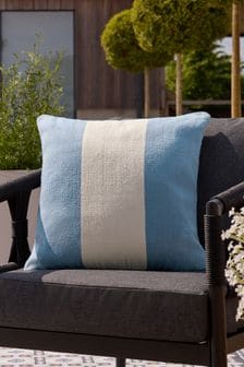 Blue 50 x 50cm Rocco Outdoor Cushion
