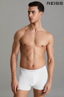 Reiss White Heller Three Pack of Cotton Blend Boxers (C47229) | 291 SAR