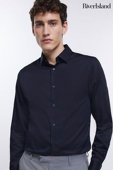 Черный - Фактурная египетская рубашка River Island (C47311) | €52