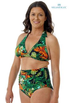 Zelen trikotni zgornji del bikinija Seaspray Bali Tropical (C47451) | €26