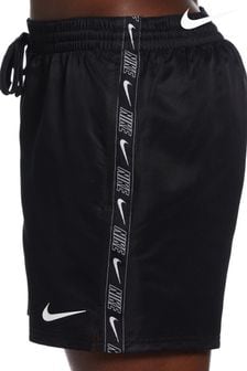 Nike Black Logo Tape 5 Inch Swim Shorts (C47495) | CA$109