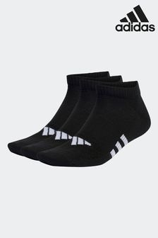 adidas Night Black Performance Light Low Socks 3 Pack (C47579) | $21