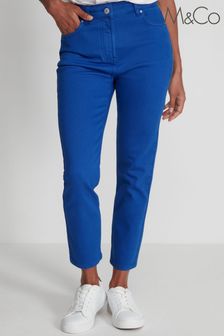 M&Co Blue Supersoft Crop Jeans (C47692) | €35