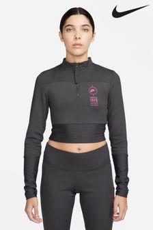 Nike Navy Sports Utility Long Sleeve Ribbed Top (C47727) | €27