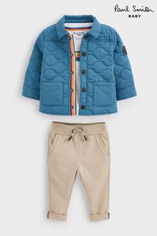 Chlapčenská košeľová bunda a tepláky Paul Smith Baby (C48107) | €127