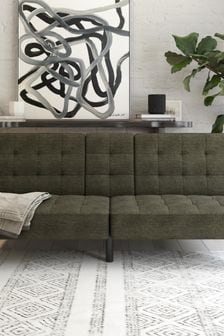 Dorel Home Grey Europe Adalynn Linen Convertible Futon (C48133) | €618