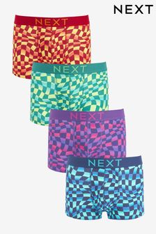 Ombre Checkerboard 4 pack Hipsters (C48342) | $42