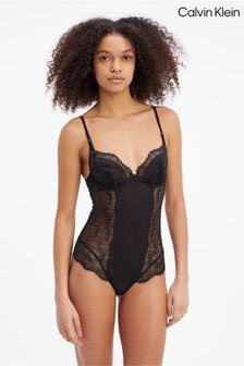 Calvin Klein Linear Lace Black Body (C48441) | 315 zł