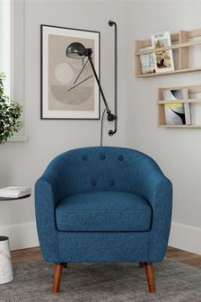 Dorel Home Blue Europe Brie Accent Chair