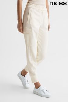 Reiss Cream Milly Technical Joggers (C48729) | €217