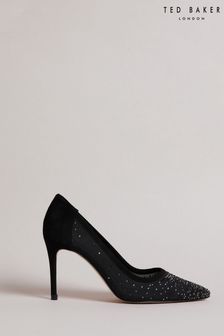 Ted Baker Ryalay Black Diamante Court Shoes (C48907) | 222 €
