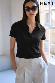 שחור - חולצת פולו (C48981) | ‏60 ‏₪