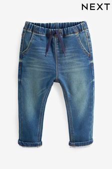 Super Soft Pull On Jeans With Stretch (3mths-7yrs)
