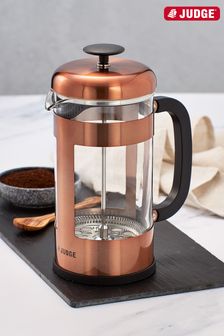 Judge Copper 8 Cup Glass Cafetiere (C49204) | LEI 161
