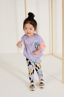 Lilac Daisy Duck Sweatshirt and Legging Set (3mths-7yrs) (C49914) | SGD 36 - SGD 42