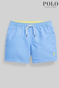Niebieski - Szorty kąpielowe Polo Ralph Lauren z logo (C49958) | 355 zł - 391 zł