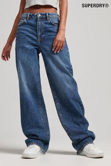 Superdry Organic Cotton Wide Leg Jeans