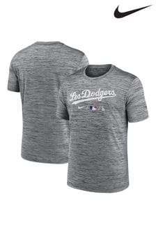 Nike Grey Fanatics Los Angeles Dodgers Nike Velocity Practise T-Shirt (C50368) | LEI 179