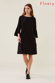 Finery Black Izzy Midi Dress (C50535) | €35