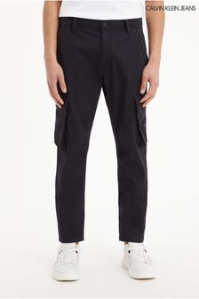Calvin Klein Jeans Black Skinny Washed Cargo Trousers (C51334) | 121 €