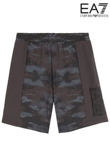 Noir Shorts de visibilité camouflage Emporio Armani/ea7 pour garçon (C51619) | €28