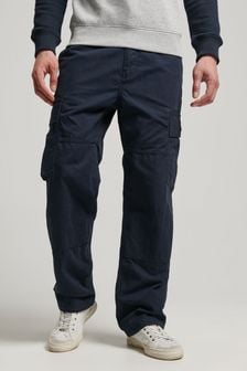 Superdry Eclipse Navy Regular Cargo Utility Trousers (C51620) | kr977