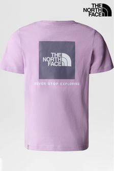 The North Face - Redbox - Relaxt T-shirt met korte mouwen voor meisjes (C51629) | €17