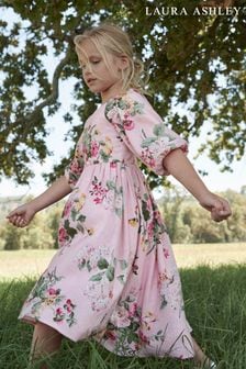 Laura Ashley Robe de soirée mi-longue en viscose/lin mix (C52041) | €24 - €27