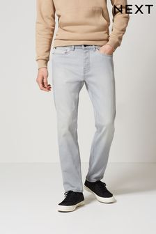 Vintage Light Grey Motion Flex Stretch Slim Fit Jeans (C52217) | €14