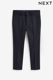 Navy Blue Tailored Fit Suit Trousers (12mths-16yrs) (C52441) | €20 - €33