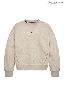pull Tommy Hilfiger Blanc Col ras du cou indispensable (C52591) | €23 - €29