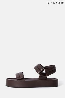 Jigsaw Raquel Platform Brown Mules (C52665) | 107 €