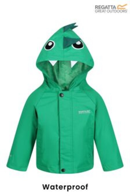 Regatta Green Winter Animal Waterproof Jacket (C52804) | €50