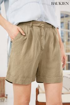Baukjen Mila White Shorts With LENZING™ ECOVERO™ (C53118) | €53