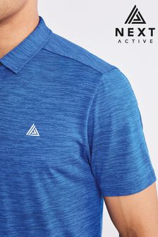 Cobalt Blue Active Golf Polo Shirt (C53162) | 28 €