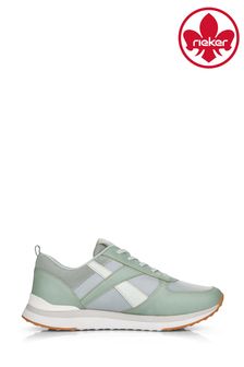 Rieker Womens Green Evolution Lace-up Trainers (C53182) | ₪ 349