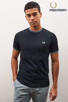 Fred Perry Twin Tipped Logo T-Shirt (C53271) | €63