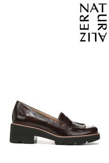 Brown - Lakasti usnjeni čevlji brez vezalk Naturalizer Darcy (C53423) | €154