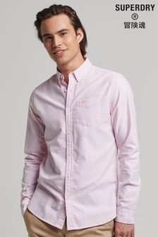 Superdry Pink Organic Cotton Vintage Oxford Shirt (C53424) | 65 €