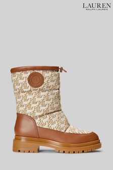 Lauren Ralph Lauren Coree Jacquard Quilt Logo Boots (C53509) | 302 €