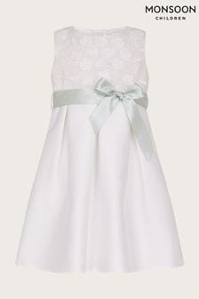 Monsoon Natural Baby Anika High Low Bridesmaid Dress (C53545) | €59 - €64